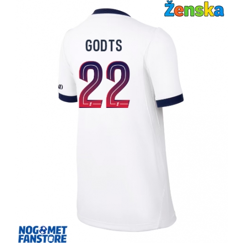 Paris Saint-Germain Mika Godts #22 Gostujuci Dres za Ženska 2026-27 Kratak Rukav